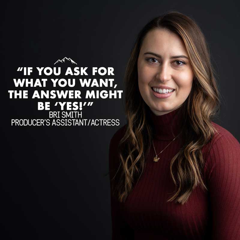 Stories of Transformation podcast cover art, episode 025 with Bri Smith