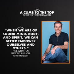 Stories of Transformation podcast cover art, episode 087 with Phil Warton
